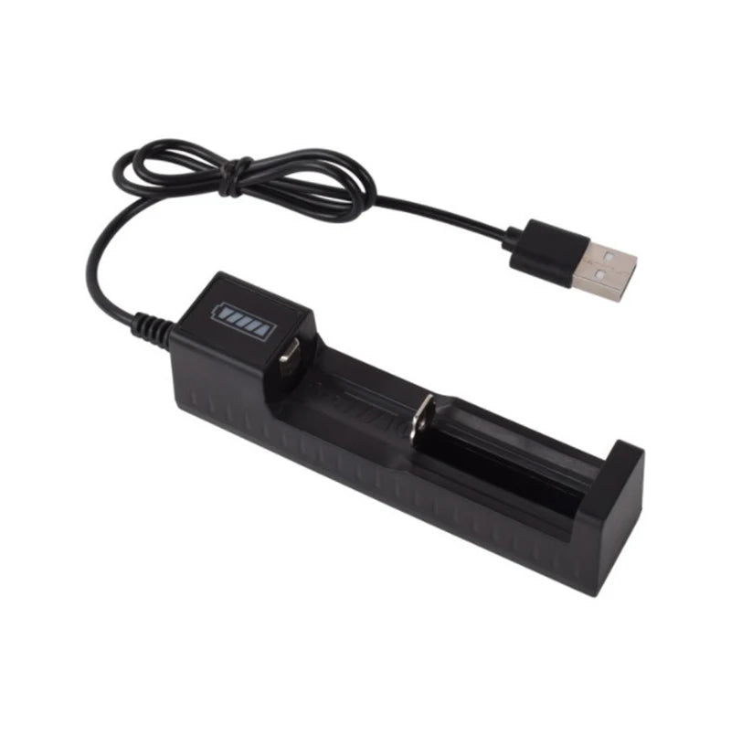 USB 3/4 Slot Fast Battery Charger: Short-Circuit Protection for AA/AAA Rechargeable Batteries