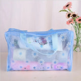 1PC Transparent Toiletry Bag: Waterproof Cosmetic Organizer for Travel, Business & Beach