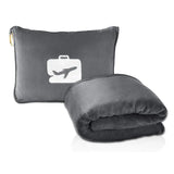 ZK20 Travel Blanket & Pillow – Soft, Compact with Bag & Clip