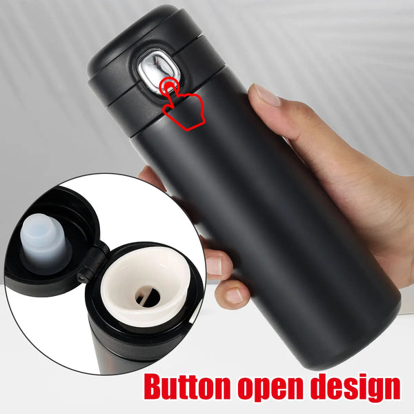 420ml Stainless Steel Thermal Bottle – Double-Wall Vacuum Travel Mug