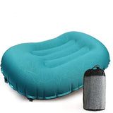 Ultralight Inflatable Travel Pillow: Ergonomic Neck & Lumbar Support for Camping, Hiking