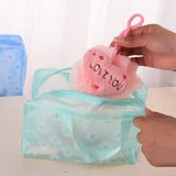 1PC Transparent Toiletry Bag: Waterproof Cosmetic Organizer for Travel, Business & Beach