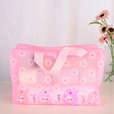 1PC Transparent Toiletry Bag: Waterproof Cosmetic Organizer for Travel, Business & Beach