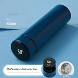 500ml Smart Stainless Steel Thermos – Leakproof with Temperature Display