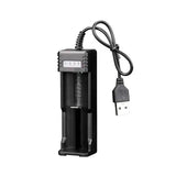 USB 3/4 Slot Fast Battery Charger: Short-Circuit Protection for AA/AAA Rechargeable Batteries