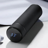 500ml Smart Stainless Steel Thermos – Leakproof with Temperature Display
