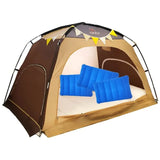 Ultralight Inflatable Camping Pillow: Compact, Flocked, for Travel, Hiking, Backpacking & Neck Support